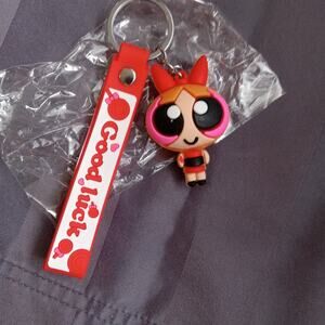 The Powerpuff Girls Keychain Blossom